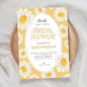 Invitation Motif floral sans couture tournesol douche de mari
