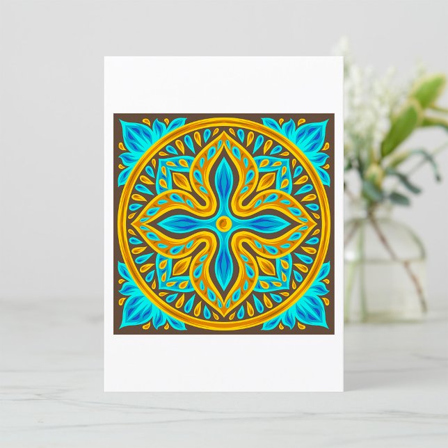 Invitation Motif marocain (Créateur téléchargé)