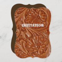 motif sud-ouest cuir western travaillé cuir