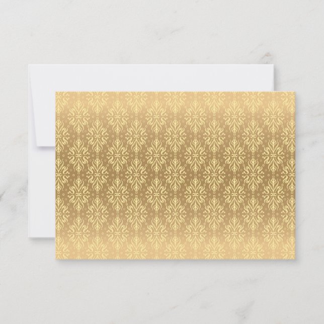 Invitation Motif Vintage Luxe 2 (Devant)