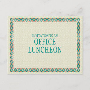 Invitation Motifs et frontières 3 Déjeuner de travail Invitat