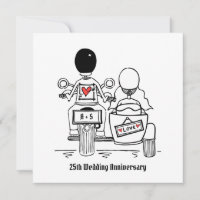 Moto et side-car personnalisés pour anniversaire