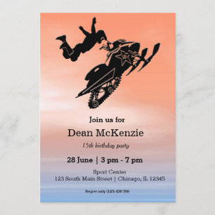 Invitation Motoneige