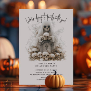 Invitation Mourir à la fête d'Halloween