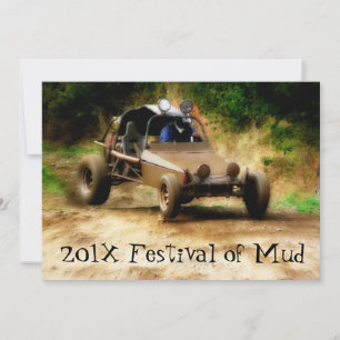 Invitation Muddy Mudfest Dunebuggy 4x4ing