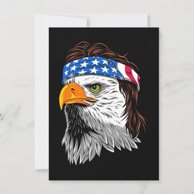 Invitation Mullet Aigle USA (Devant)
