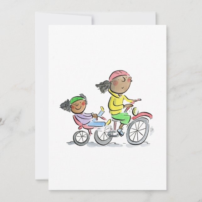 Invitation Mum bike (Devant)