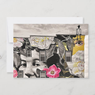 Invitation mur de briques art mural en dubuque