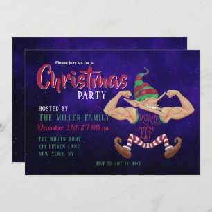 Invitation Muscle Elf