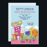 Invitation Musée des enfants Fête d'anniversaire Enfants Scie<br><div class="desc">Faites une aventure fantastique avec notre Invitation du Musée des Enfants! Imaginez une scène animée où un groupe de jeunes explorateurs, débordant d'excitation, se rassemblent devant le musée enchanteur pour enfants, portant des cadeaux et des ballons. Cette invitation vous transporte dans un monde de découverte et d'émerveillement, ce qui en...</div>