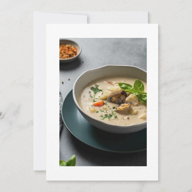 Invitation mushroom soup (Devant)