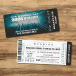 Invitation Music Concert VIP Ticket Et Mariage RSVP<br><div class="desc">Un faire-part de mariage à thème musical sous forme de ticket de concert est une façon amusante et créative de donner le ton pour votre grand jour. Ce billet inclut les noms du couple comme "têtes de affiche", avec la date et le lieu mariages comme détails du concert. Vous pouvez...</div>