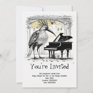 Invitation musicale personnalisée