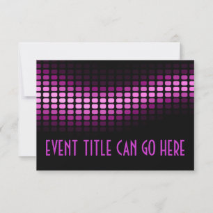 Invitation musicmeterz rose