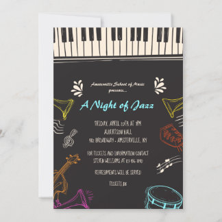 Invitation Musique Bonheur