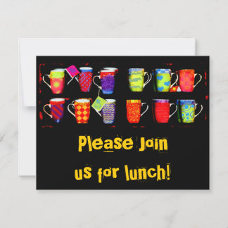 Invitation Musique de café au hasard
