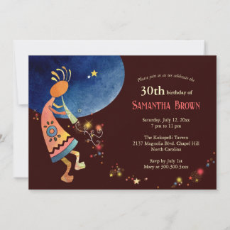Invitation Musique Kokopelli 30e anniversaire