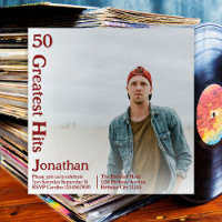 Musique Retro Couverture d'album personnalisée 50e