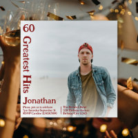 Musique Retro Couverture d'album personnalisée 60e