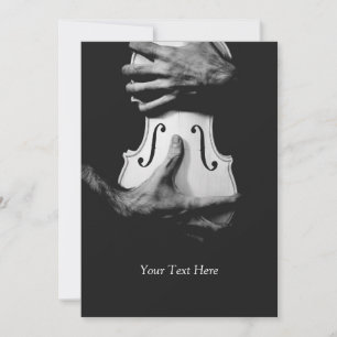 Invitation Musique violon