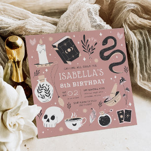 Invitation Mysstal Fortune Teller Anniversaire