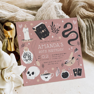 Invitation Mysstal Fortune Teller Anniversaire