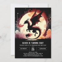 Mystérieux Dragon Enfants d'anniversaire
