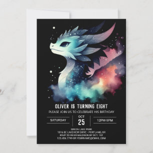 Invitation Mystérieux Gras Dragon Anniversaire