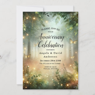 Invitation Mystic Forest Meadow Magic
