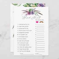 Mystical Succulents jeu de Fête des mariées