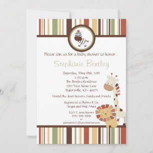 Invitation Nali Jungle 5x7