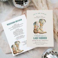 Nashville Dernier Rodeo Boots Bachelorette Party I