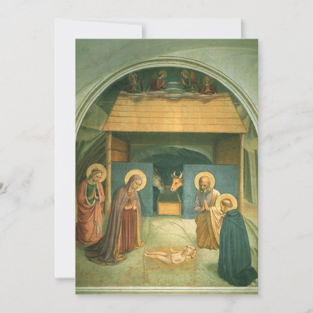 Invitation Nativité de Fra Angelico (Devant)