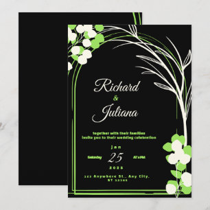Invitation nature simple