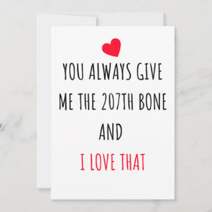 Invitation Naughty Funny Happy Anniversaire Card pour elle