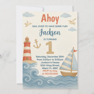 Invitation Nautique