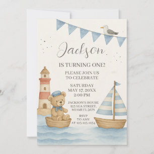 Invitation Nautique
