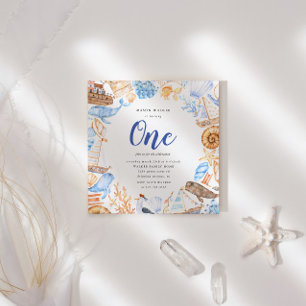 Invitation Nautique Sous L'Invitation D'Anniversaire Des Enfa