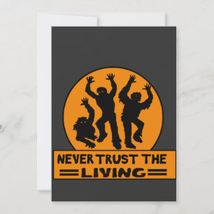 Invitation NE JAMAIS VÉRIFIER L'horloge ronde du bouton T-shi