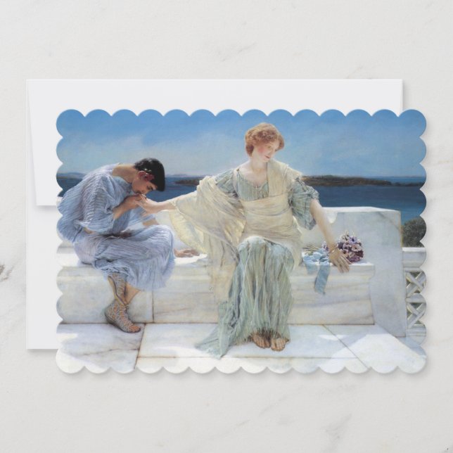 Invitation Ne me demandez plus, Alma Tadema, Mariage (Devant)