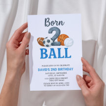 Né pour le sport Deuxième anniversaire de Ball Spo