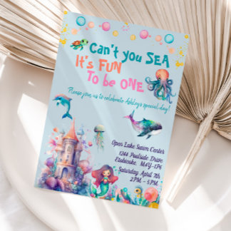 Invitation Ne pouvez-vous pas mer C'est amusant d'être un