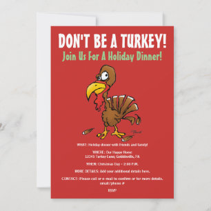 Invitation Ne sois pas un jour férié en Turquie