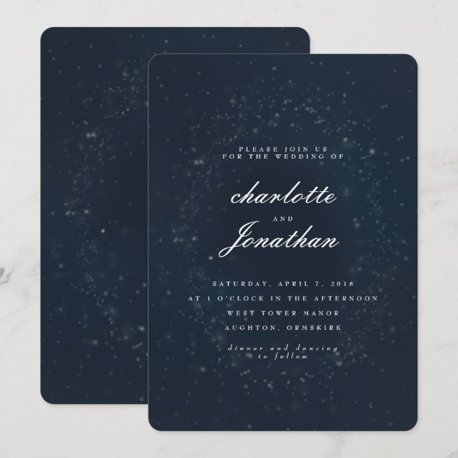 INVITATION NEBULA (Devant / Derrière)