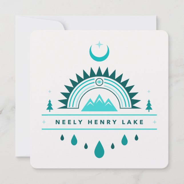 INVITATION NEELY HENRY LAKE ALABAMA (Devant)