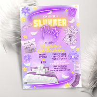 Neon Filles Lumineuses Dessin Dormir Pajama Party