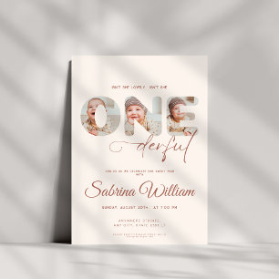 Invitation N'est-elle pas géniale 1er anniversaire 3 photo