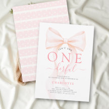 N'est-elle pas Merveilleuse Rose Bow Coquette 1er