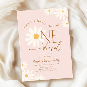 Invitation N'est-elle pas une ENfant MERveilleuse Joyeux 1er