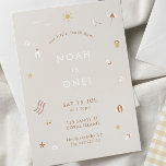 Invitation Neutral Kids Beach Pool Thème Anniversaire<br><div class="desc">Si votre petit plonge dans le sable et la mer,  une beach party est la seule solution ! Nice n’neutre,  personnalisable et complet avec support en vichy jaune,  trop mignon ! Magasinez notre collection Beach Club dès aujourd'hui ☀️ ⛱️</div>